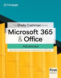 Cover image for The Shelly Cashman Series (R) Microsoft (R) 365 (R) & Office (R) Advanced, First Edition