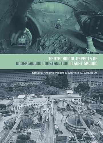 Cover image for Geotechnical Aspects of Underground Construction in Soft Ground: Proceedings of the 9th International Symposium on Geotechnical Aspects of Underground Construction in Soft Grounds (IS-Sao Paulo 2017), April 4-6, 2017, Sao Paulo, Brazil