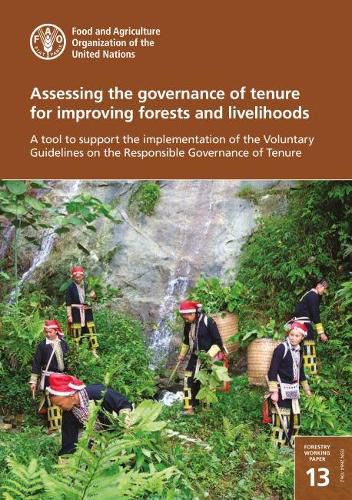 Assessing the governance of tenure for improving forests and livelihoods: a tool to support the implementation of the voluntary guidelines on the responsible governance of tenure