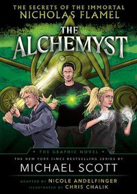 Cover image for The Alchemyst: The Secrets of the Immortal Nicholas Flamel Graphic Novel