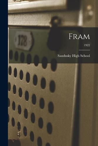 Cover image for Fram; 1922