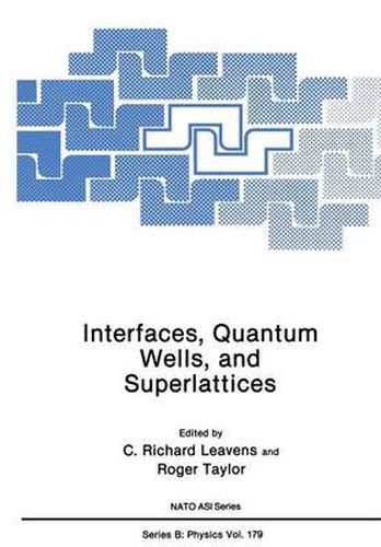Cover image for Interfaces, Quantum Wells, and Superlattices