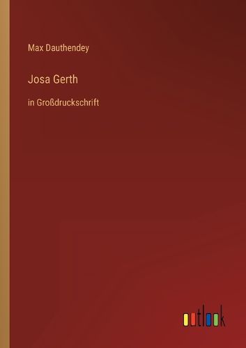 Cover image for Josa Gerth