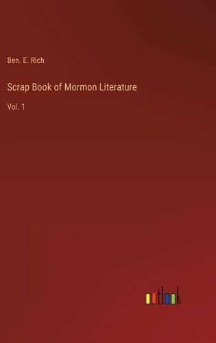 Cover image for Scrap Book of Mormon Literature