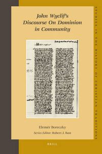 Cover image for John Wyclif's Discourse on Dominion in Community