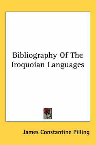 Cover image for Bibliography of the Iroquoian Languages