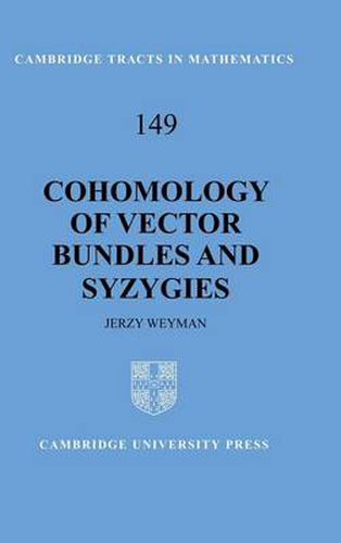 Cover image for Cohomology of Vector Bundles and Syzygies