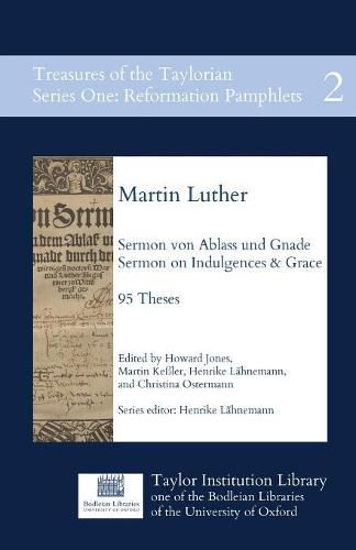 Cover image for Sermon von Ablass und Gnade: Sermon on Indulgences and Grace; 95 Theses