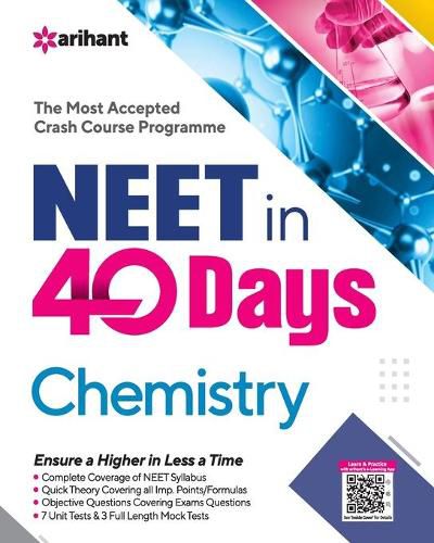 Cover image for 40 Days Crash Course for NEET Chemistry