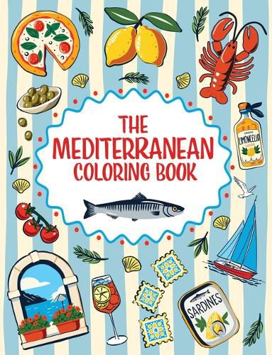 Cover image for The Mediterranean Coloring Book