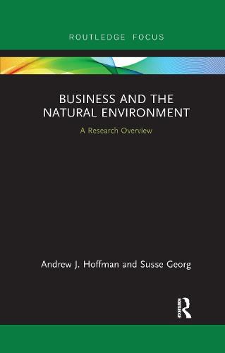 Cover image for Business and the Natural Environment: A Research Overview