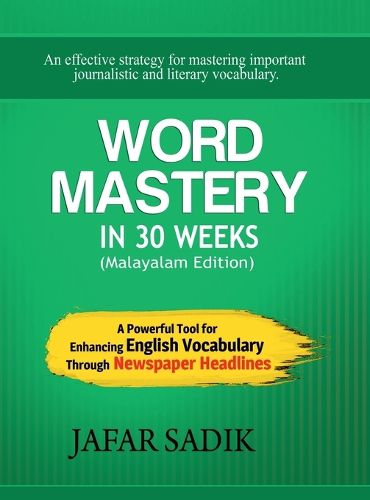 Cover image for WORD MASTERY in 30 Weeks (Malayalam Edition)