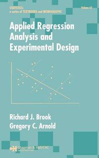 Cover image for Applied Regression Analysis and Experimental Design