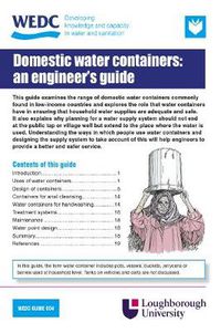 Cover image for An Engineer's Guide to Domestic Water Containers