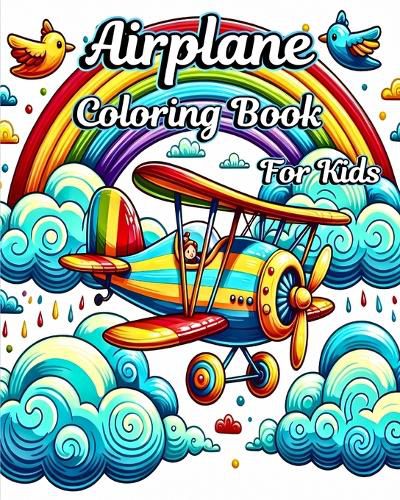 Airplane Coloring Book for Kids