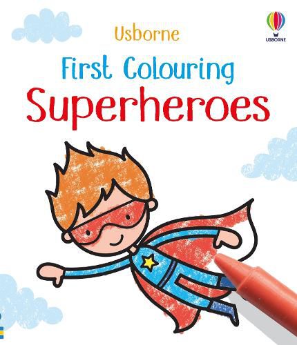 Cover image for First Colouring Superheroes