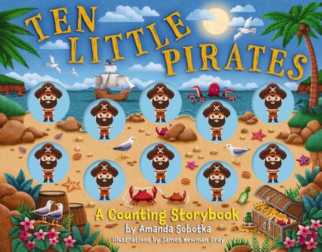 Cover image for Ten Little Pirates