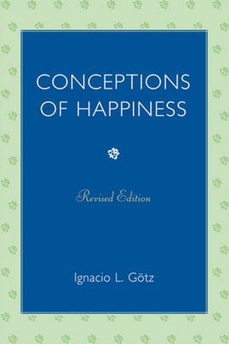 Cover image for Conceptions of Happiness