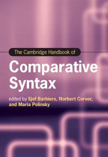 Cover image for The Cambridge Handbook of Comparative Syntax