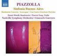 Cover image for Piazzolla Sinfonia Buenos Aires Op 15
