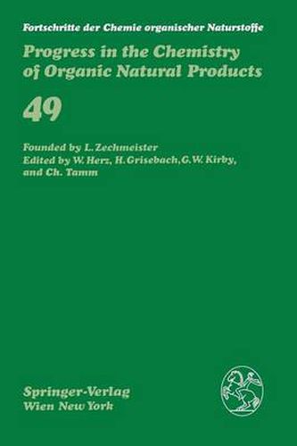 Cover image for Fortschritte der Chemie organischer Naturstoffe / Progress in the Chemistry of Organic Natural Products