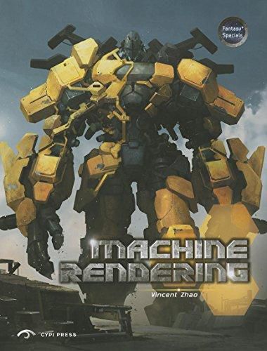Cover image for Machine Rendering: The Art of Machine Rendering in the  West, Japan and China