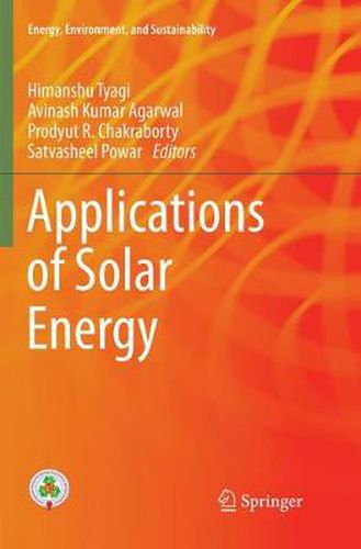 Cover image for Applications of Solar Energy