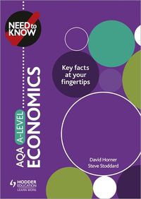 Cover image for Need to Know: AQA A-level Economics