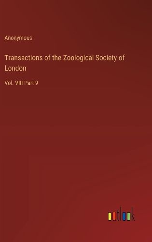 Cover image for Transactions of the Zoological Society of London