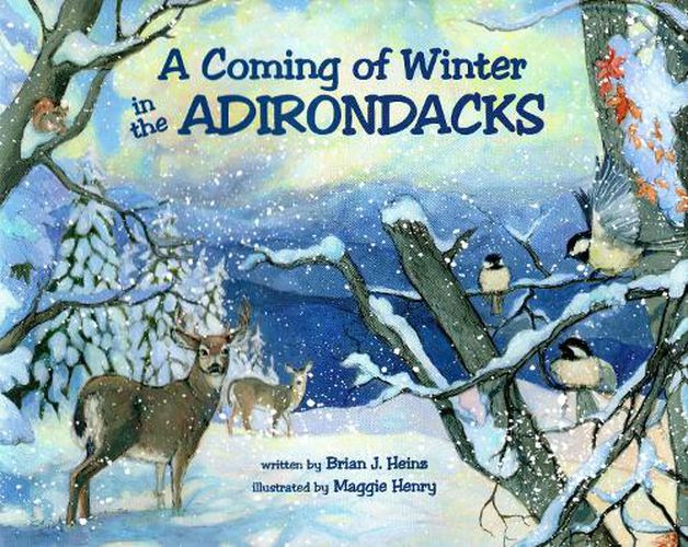 Cover image for A Coming Of Winter In The Adirondacks