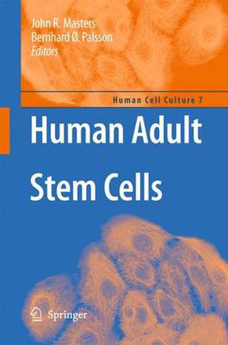 Cover image for Human Adult Stem Cells