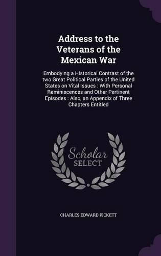 Cover image for Address to the Veterans of the Mexican War