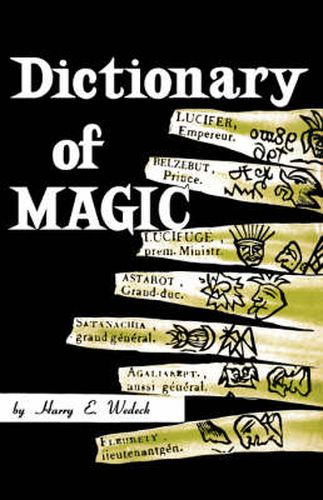 Cover image for Dictionary of Magic