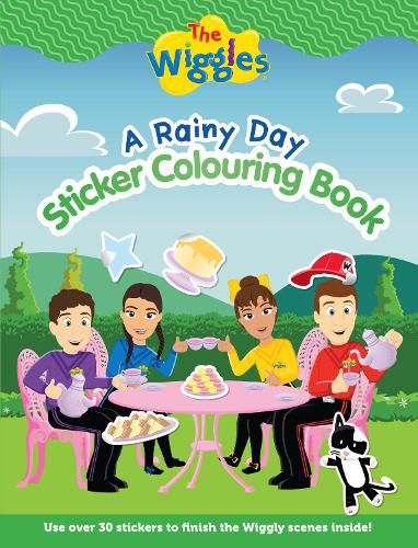 Cover image for The Wiggles: A Rainy Day Sticker Colouring Book