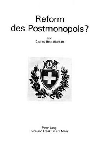 Cover image for Reform Des Postmonopols?