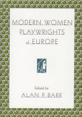 Cover image for Modern Women Playwrights of Europe