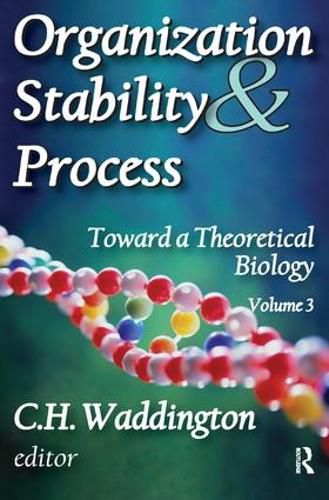 Cover image for Organization Stability and Process: Volume 3