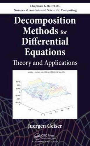 Cover image for Decomposition Methods for Differential Equations: Theory and Applications