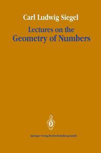 Cover image for Lectures on the Geometry of Numbers