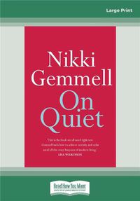 Cover image for On Quiet