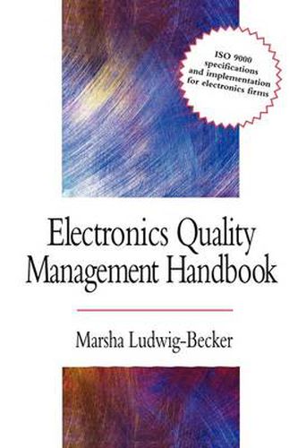 Cover image for Electronics Quality Management Handbook