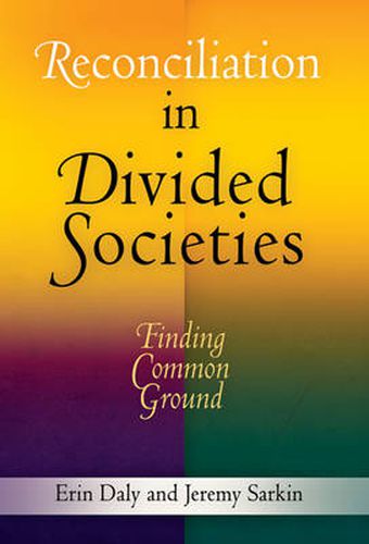 Cover image for Reconciliation in Divided Societies: Finding Common Ground