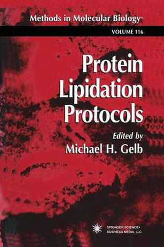 Cover image for Protein Lipidation Protocols