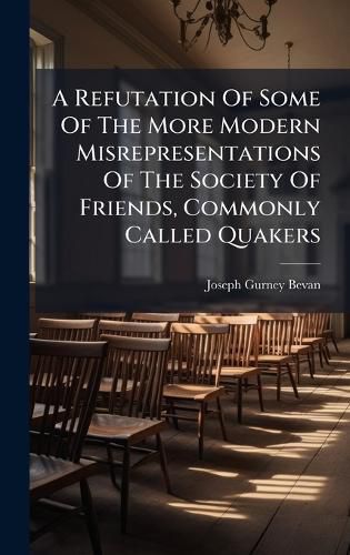 Cover image for A Refutation Of Some Of The More Modern Misrepresentations Of The Society Of Friends, Commonly Called Quakers