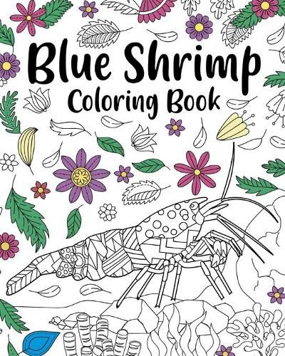 Cover image for Blue Shrimp Coloring Book