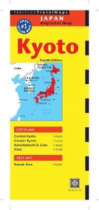 Cover image for Kyoto Travel Map Fourth Edition