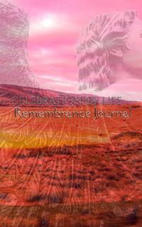 Cover image for Angel landscape Themed celebration of life remembrance Blank Journal