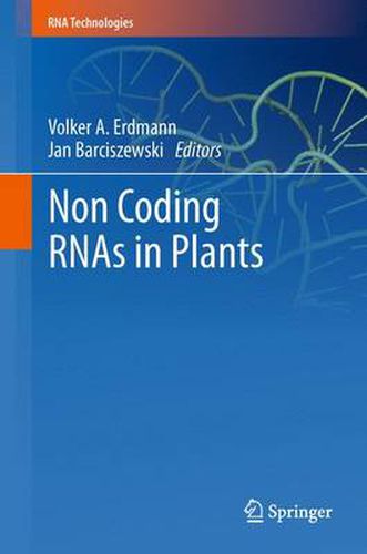 Cover image for Non Coding RNAs in Plants