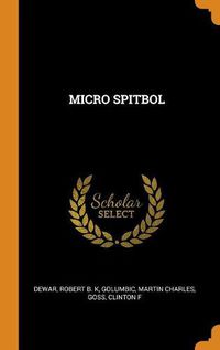 Cover image for Micro Spitbol