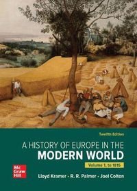 Cover image for Looseleaf for a History of Europe in the Modern World, Volume 1